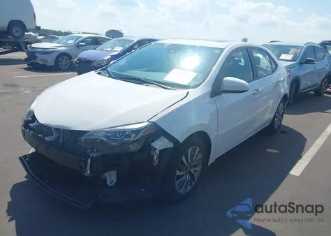 2018 Toyota Corolla Xle z USA, uszkodzony, nr VIN 2T1BURHE2JC022235